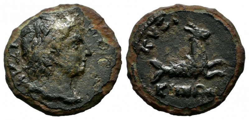 Mysia, Kyzikos. Pseudo-autonomous issue Time of Commodus, AD.177-192. AE (17mm, ...
