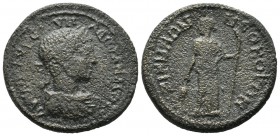 Mysia, Kyzikos. Severus Alexander, AD.222-235. AE (26mm, 12.60g). AV KAI M AVΡ CEOVH AΛEXANΔΡOC, laureate draped and cuirassed bust right (seen from b...
