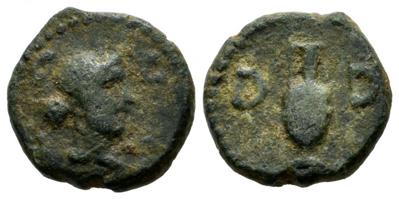 Mysia, Parion. Circa 45 BC. Pseudo-autonomous issue, struck under Julius Caesar....
