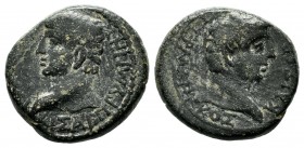 Phrygia, Prymnessos. Germanicus, BC.15-AD 19. AE (15mm, 3.30g). Germanicus, father of Gaius. AE16.5 (4.15g). Struck circa 14-37 AD. ΓEPMANIKOΣ KAIΣAP,...