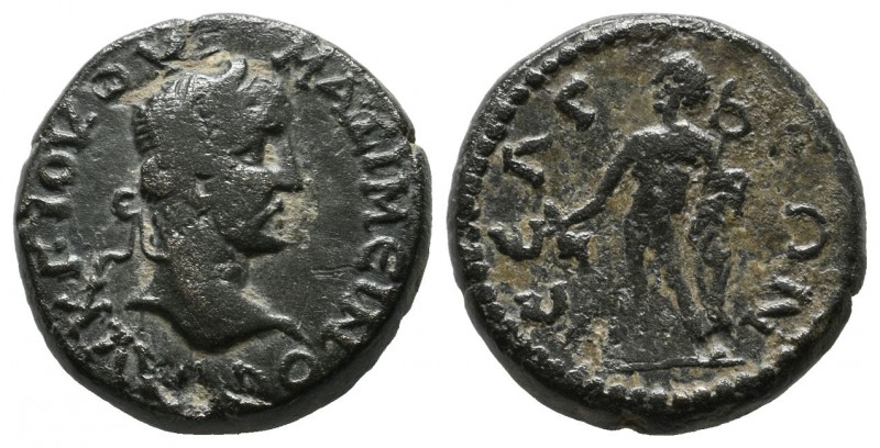 Pisidia, Selge. Maximinus Thrax (235-238). AE (17mm, 5.12g). AV K Γ IOV OVH MAΞI...