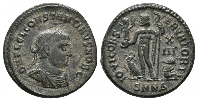 Constantine II. AD.317-320. AE Follis (18mm, 3.13g). Nicomedia mint. DN FL CL CO...
