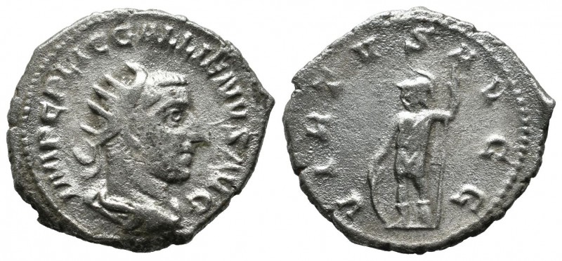 Gallienus, AD.253-268 AD. AR Antoninianus (20mm, 3.94g). Rome. Struck 253-254 AD...