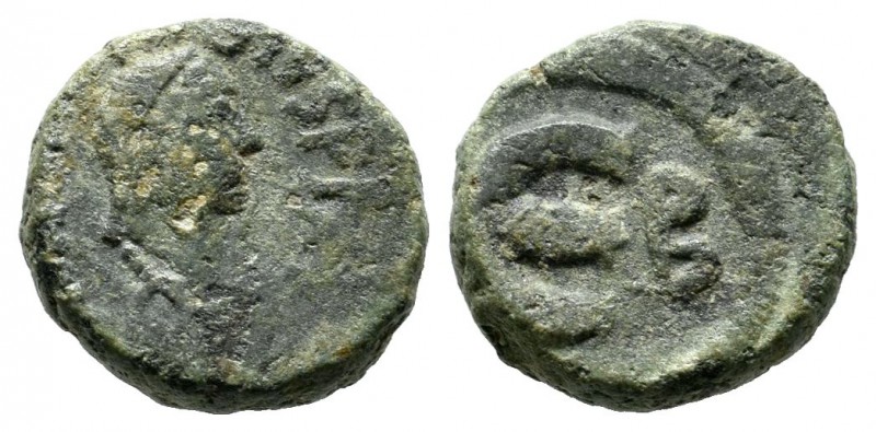 Justinian I. 527-565 AD. AE Pentanummium (11mm, 2.18g). Constantinople mint, 2nd...
