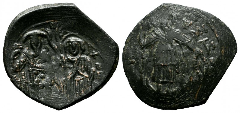 Michael VIII Palaeologos, 1261-1282 AD. AE Trachy (22mm, 2.65g). Constantinople ...