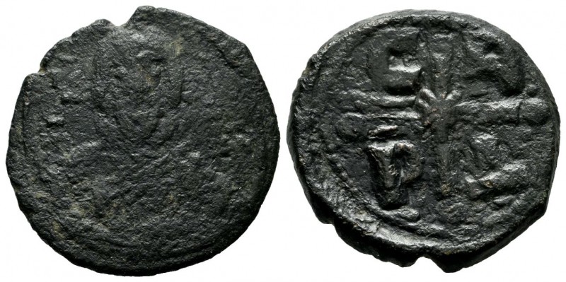 Romanus IV Diogenes, AD.1068-1071. AE Follis (27mm , 10.15). IC - XC / NI - KA. ...