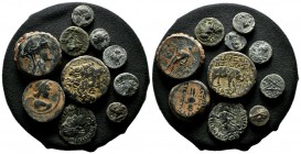 Lot of 10 Greek&Roman AE Coins / Sold As Seen. No Returns!