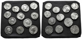 Lot of 12 Roman Imperial AR Denarius / Sold As Seen, No Return!