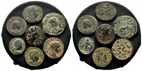 Lot Of 7 Roman AE Coins / Sold As Seen. No Returns!