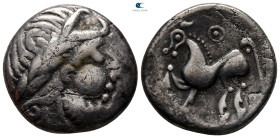 Eastern Europe. Imitation of Philip II of Macedon 200-100 BC. Tetradrachm AR