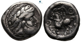 Eastern Europe. Imitation of Philip II of Macedon 200-100 BC. Tetradrachm AR