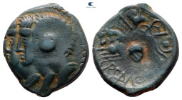 Northeast Gaul. Remi 100-50 BC. Bronze Æ