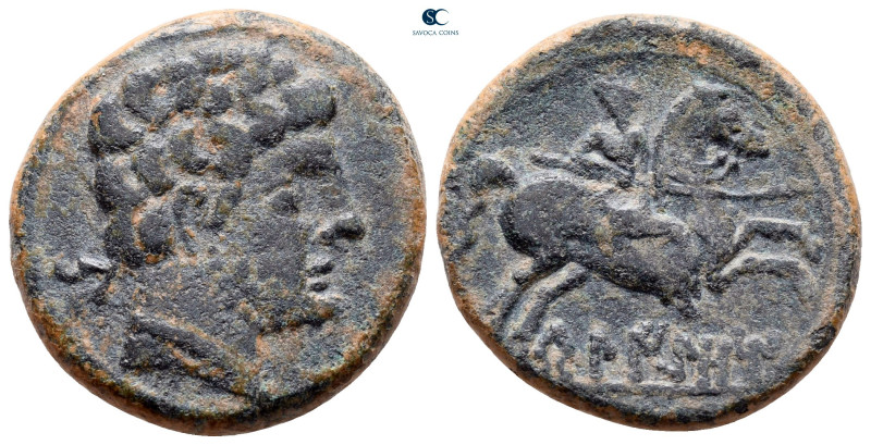Hispania. Belikio circa 100-65 BC. 
Bronze Æ

24 mm, 9,14 g



very fine