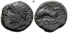 Hispania. Carteia circa 150-100 BC. Bronze Æ