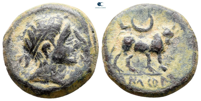 Hispania. Castulo circa 100 BC. 
Bronze Æ

19 mm, 4,88 g



very fine