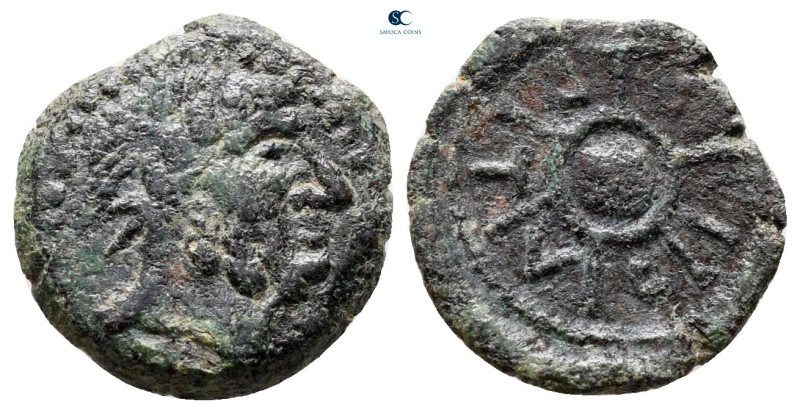Hispania. Iptuci circa 100 BC. 
Bronze Æ

15 mm, 1,71 g



nearly very fi...