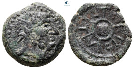 Hispania. Iptuci circa 100 BC. Bronze Æ