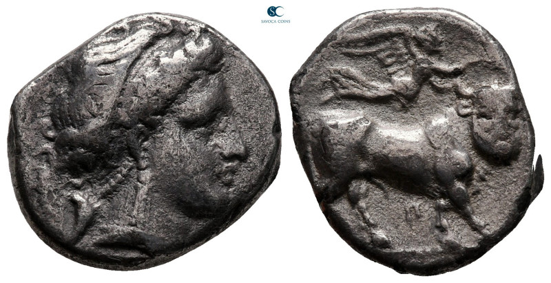 Campania. Neapolis circa 300 BC. 
Nomos AR

19 mm, 7,06 g



nearly very ...