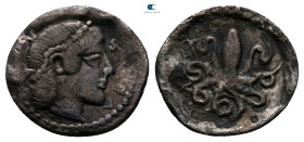 Sicily. Syracuse circa 450-440 BC. Litra AR