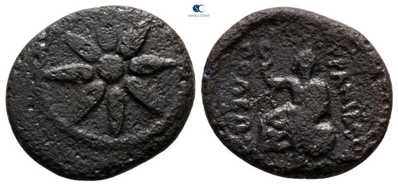 Macedon. Uranopolis circa 300 BC. 
Bronze Æ

18 mm, 3,26 g



very fine