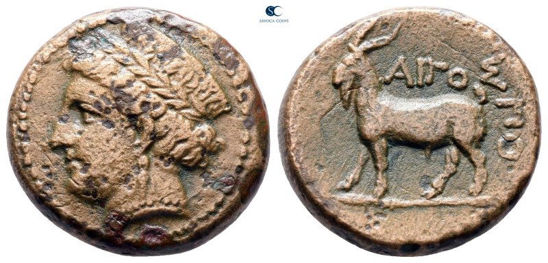 Thrace. Aigospotamoi circa 300 BC. 
Bronze Æ

20 mm, 7,81 g



very fine