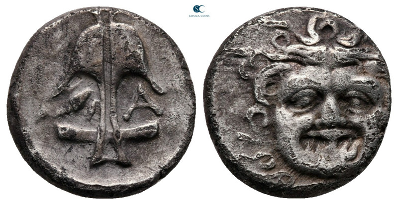 Thrace. Apollonia Pontica circa 480-450 BC. 
Drachm AR

15 mm, 2,68 g



...