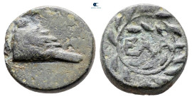 Thrace. Elaios circa 250 BC. Bronze Æ