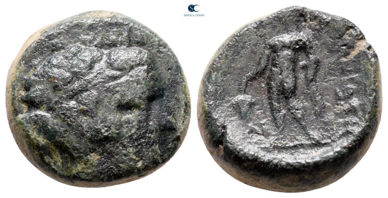 Thrace. Maroneia circa 100-0 BC. 
Bronze Æ

17 mm, 6,78 g



nearly very ...