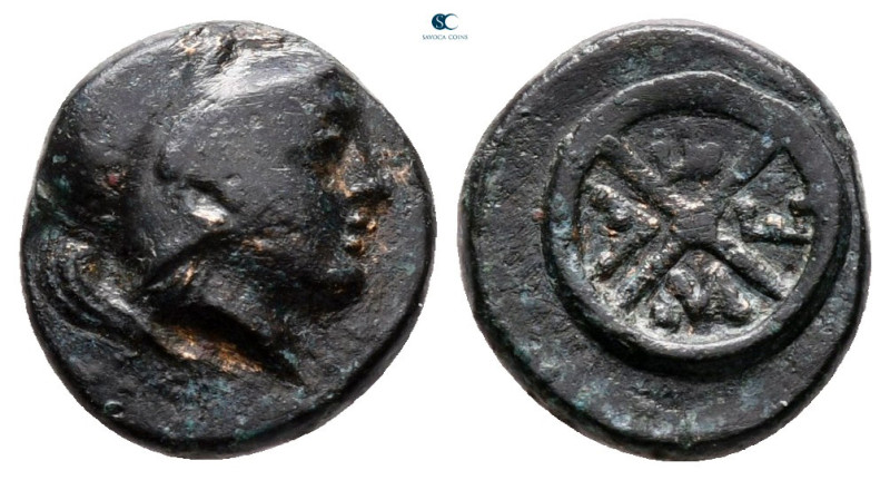 Thrace. Mesembria circa 400-300 BC. 
Bronze Æ

11 mm, 1,45 g



very fine...
