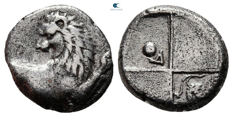 The Thracian Chersonese. Chersonesos circa 386-338 BC. 
Hemidrachm AR

13 mm,...