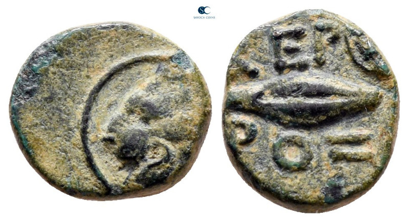 The Thracian Chersonese. Chersonesos circa 386-309 BC. 
Bronze Æ

11 mm, 1,28...