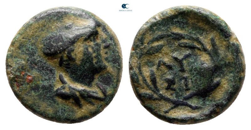 The Thracian Chersonese. Lysimacheia circa 309-220 BC. 
Bronze Æ

11 mm, 1,07...