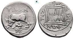 Illyria. Apollonia circa 229-100 BC. Drachm AR