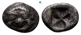 Attica. Athens circa 515-510 BC. Obol AR