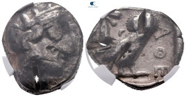 Attica. Athens circa 454-404 BC. NGC graded. Tetradrachm AR