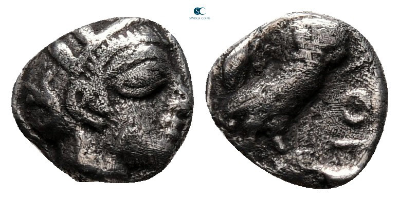 Attica. Athens circa 454-404 BC. 
Obol AR

8 mm, 0,55 g



nearly very fi...