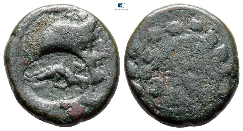 Asia Minor. Uncertain mint circa 300-100 BC. 
Bronze Æ

18 mm, 4,44 g



...