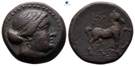 Aiolis. Kyme circa 250-200 BC. Bronze Æ