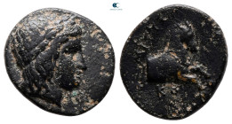 Ionia. Kolophon circa 330-285 BC. Bronze Æ