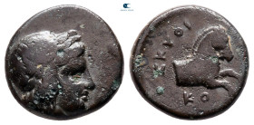 Ionia. Kolophon circa 330-285 BC. Bronze Æ