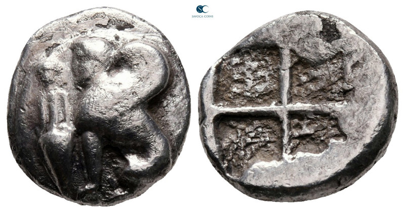 Islands off Ionia. Chios circa 431-412 BC. 
Drachm AR

15 mm, 3,24 g



v...