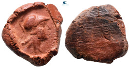 Seleukid Kingdom.  circa 200-100 BC. Uniface terracotta clay seal