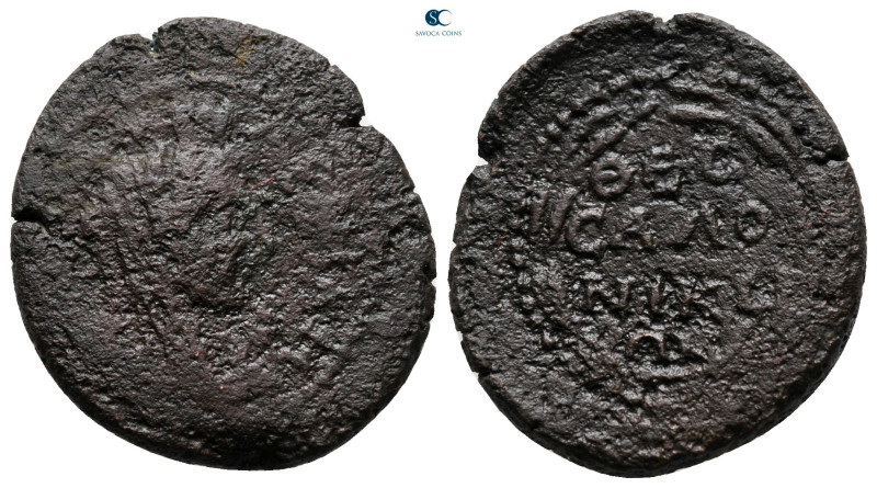 Macedon. Thessalonica. Pseudo-autonomous issue AD 193-217. 
Bronze Æ

22 mm, ...