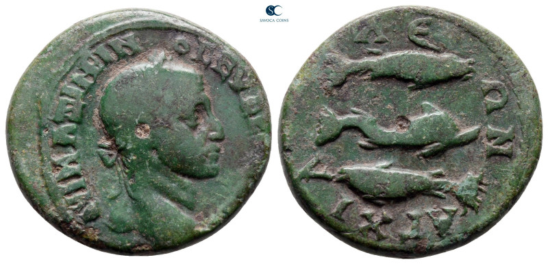 Thrace. Anchialos. Maximinus I Thrax AD 235-238. 
Bronze Æ

25 mm, 8,96 g

...