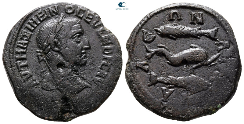 Thrace. Anchialos. Maximinus I Thrax AD 235-238. 
Bronze Æ

25 mm, 9,24 g

...