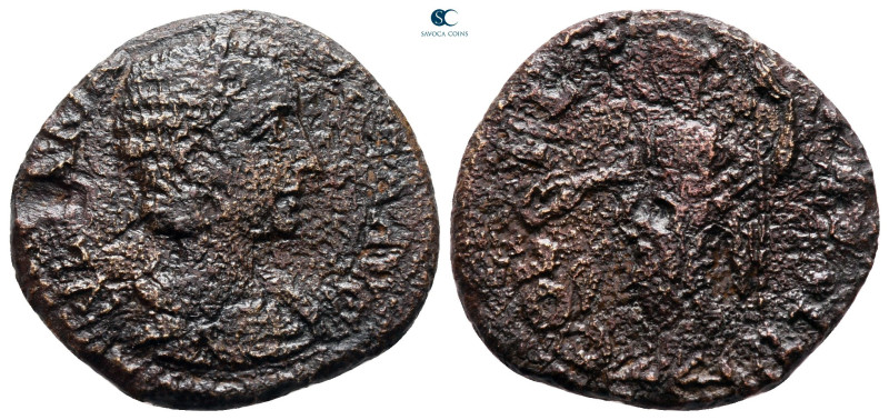 Thrace. Deultum. Julia Mamaea. Augusta AD 225-235. 
Bronze Æ

22 mm, 4,86 g
...