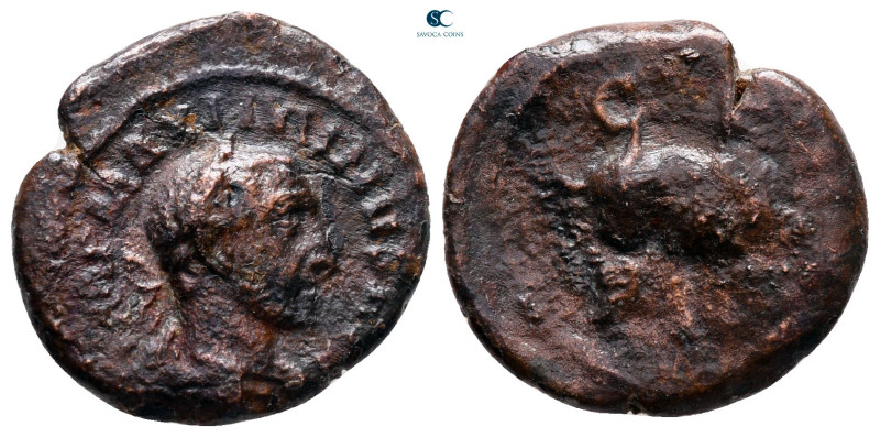 Thrace. Deultum. Maximinus I Thrax AD 235-238. 
Bronze Æ

18 mm, 3,51 g


...