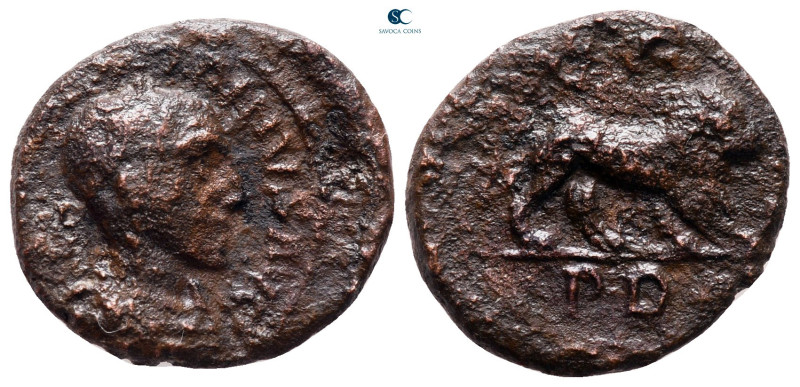 Thrace. Deultum. Maximinus I Thrax AD 235-238. 
Bronze Æ

19 mm, 3,18 g


...