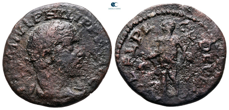 Thrace. Deultum. Philip I Arab AD 244-249. 
Bronze Æ

22 mm, 4,70 g



fi...