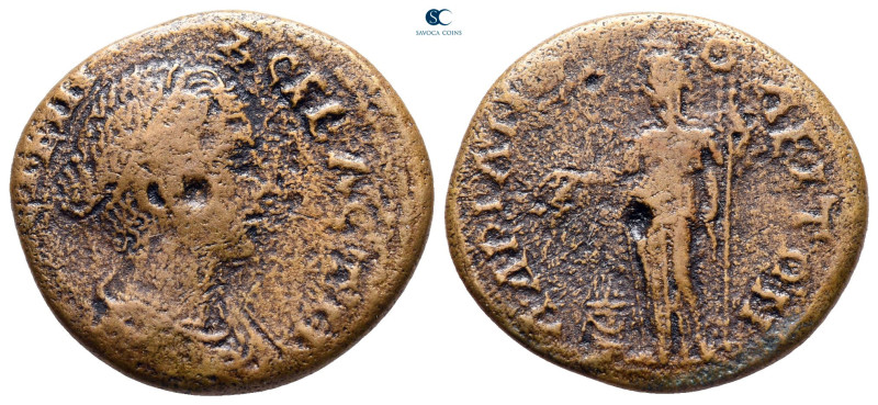 Thrace. Hadrianopolis. Faustina II AD 147-175. 
Bronze Æ

22 mm, 4,57 g


...
